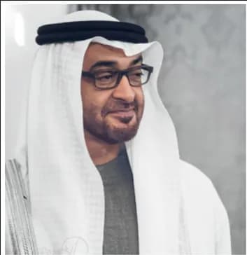 Official portrait of His Highness Sheikh Khalifa Bin Zayed Al Nahyan