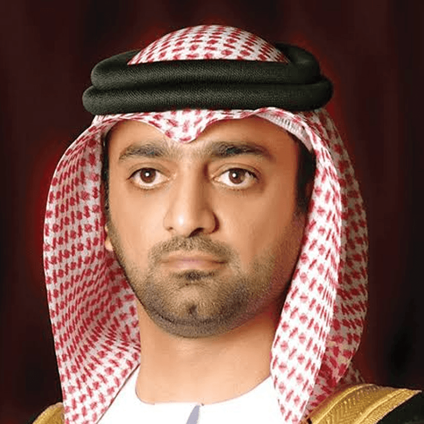 Official portrait of Sheikh Ammar Bin Humaid Al Nuaimi