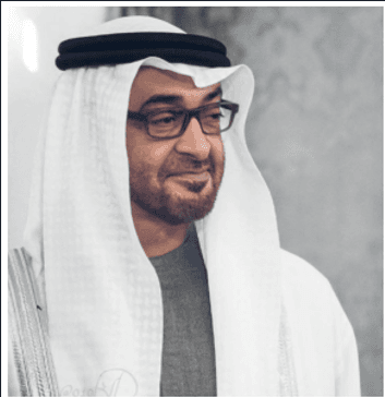 Official portrait of His Highness Sheikh Khalifa Bin Zayed Al Nahyan